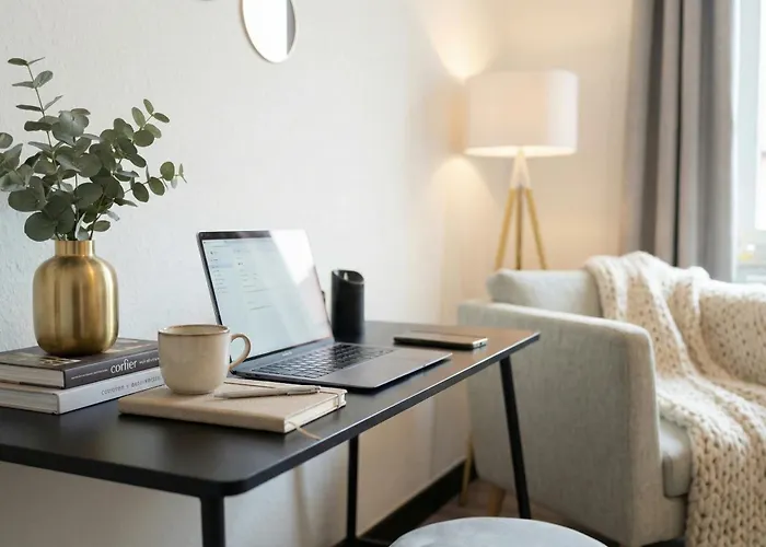 Appartement Milpau Buer3 - Designer-apartment - Zentral Mit Netflix & Nespresso Nahe Arena Gelsenkirchen